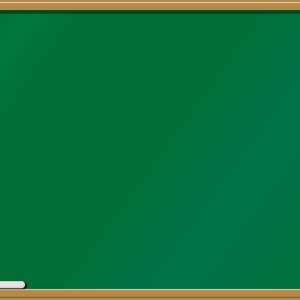 green school blackboard PNG
