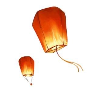 Sky lantern PNG