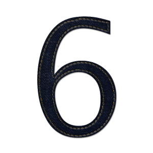 Number 6 PNG