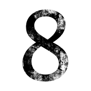number 8 PNG