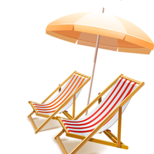 Sun lounger PNG
