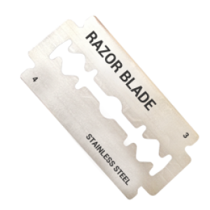 Razor blade PNG