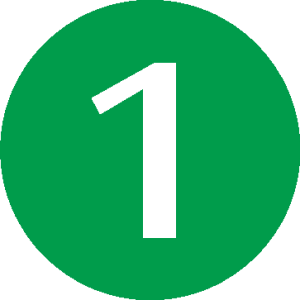 Number 1 PNG