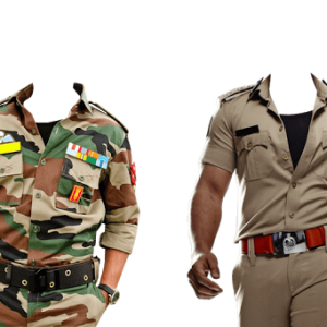 policeman frame suit PNG