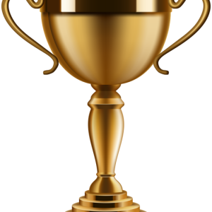 Award trophy cup