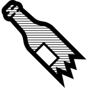 Broken bottle PNG