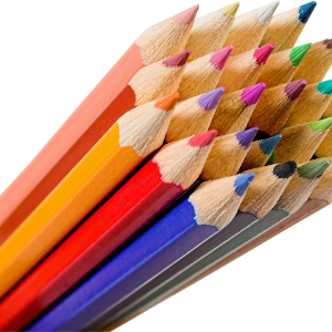 Colorful pencils PNG image