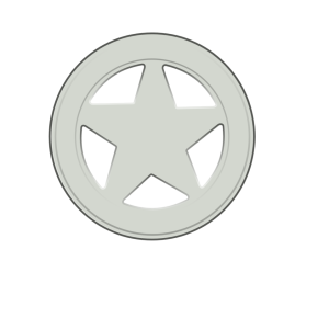 Sheriff badge PNG