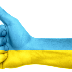 Ukraine like hand PNG
