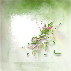 Floral frame PNG