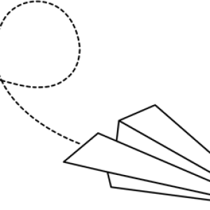 Paper plane PNG