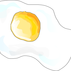 Fried egg PNG