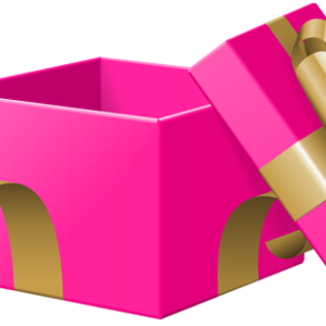 open gift box PNG