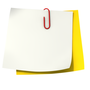 Sticky note PNG