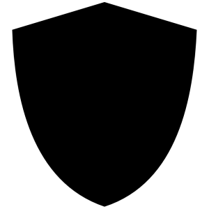black siluet shield PNG image, free picture download