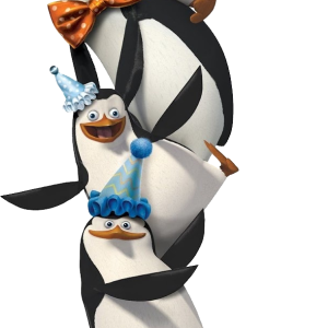 Madagascar penguins PNG