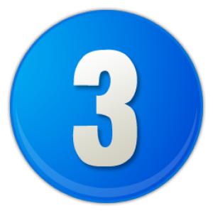 Number 3 PNG
