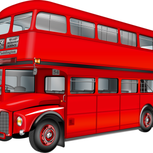 England London bus PNG