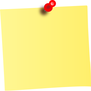 Sticky note PNG