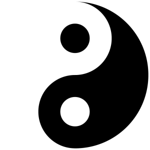 Yin and yang PNG