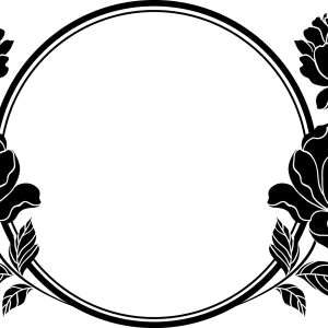 Floral frame PNG