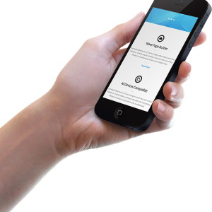 Phone in hand PNG