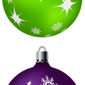 Christmas balls baubles