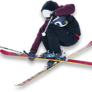 Skiing PNG