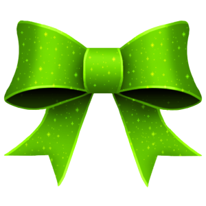 green ribbon PNG image