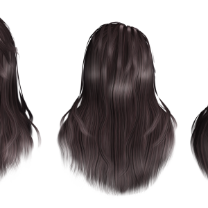 Hair wig PNG