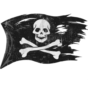Pirate flag PNG