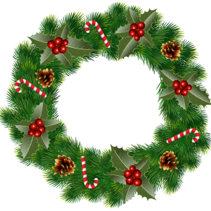 Christmas wreath PNG