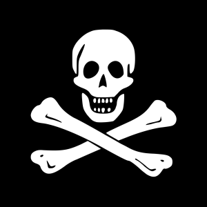 Pirate flag PNG