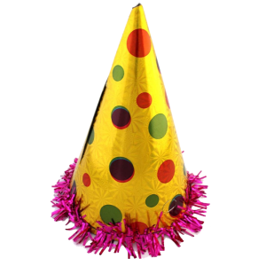 Party birthday hat PNG