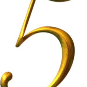 Number 5 PNG
