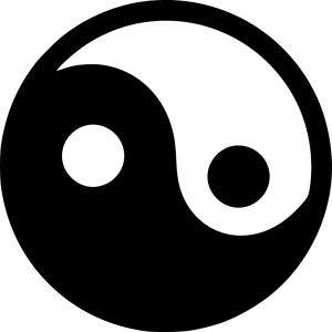 Yin and yang PNG