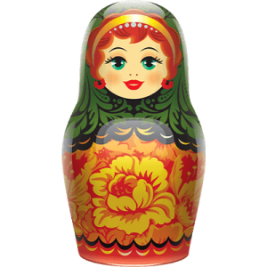 Matryoshka doll PNG