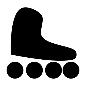 Roller skates PNG