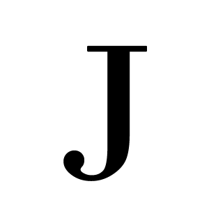 Letter J PNG