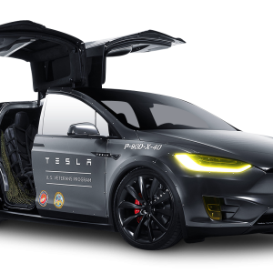 Tesla car PNG