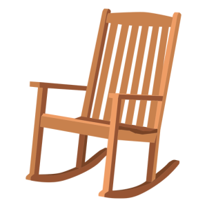 Rocking chair PNG