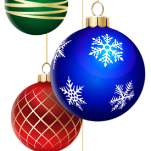 Christmas balls baubles