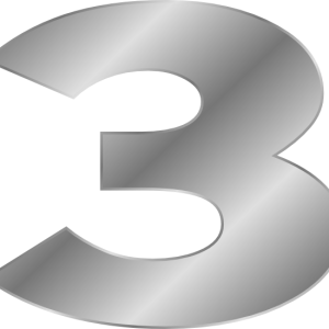 Number 3 PNG