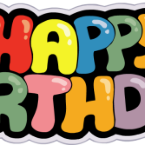 Happy Birthday PNG