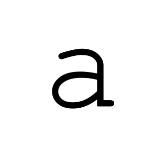 letter A PNG