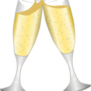 Champagne glasses PNG
