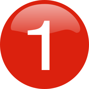 Number 1 PNG