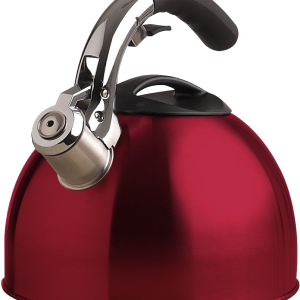 Red kettle PNG image