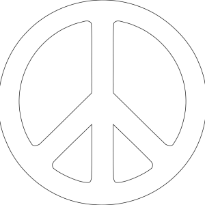 Peace symbol PNG