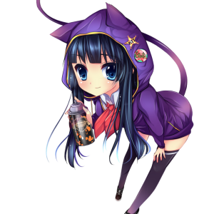 Anime girl PNG